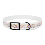 Pet Collar - Colorful Paw Prints Dog Collar