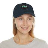 Mom Dog Lover Dad Hat with Leather Patch