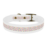 Pet Collar - Colorful Paw Prints Dog Collar
