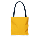 Cute Cat Face Tote Bag - Yellow Pet Lover's Shopping Bag