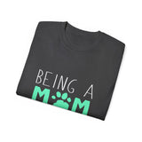 Mom Dog Lovers Tee — 'Mom' Dog Owner T-Shirt for Dog Moms