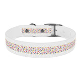 Pet Collar - Colorful Paw Prints Dog Collar