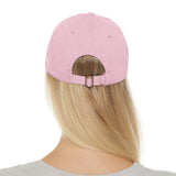 Hat with Leather Patch — "for the love of pets"