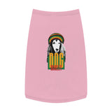 Rasta Marley Dog Tank — Reggae Graphic Pet Shirt