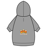 Pet Hoodie — "Sweet & Spooky" Candy Corn Design