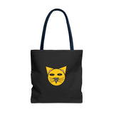 Playful Cat Face Tote Bag - Fun and Unique Design for Animal Lovers