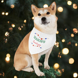Christmas pet bandana collar