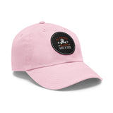 Hat with Leather Patch — "for the love of pets"