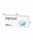 PETKIT Odour Eliminator N60 for Purobot Ultra, Purobot Max Pro 2,Purobot Max 3 Premium and PUROBOT Crystal Duo Self Cleaning Cat Litter Tray, 3Pcs