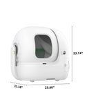 PETKIT 2025 New Purobot Max Pro Cat's Facial Recognition AI-Camera Automatic Cat Litter Box, 210° Wide Angle, 5G WiFi App Control Self Cleaning Cat Litter Box Large, Odor-Free & Integration Safety