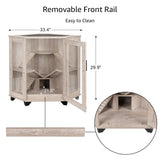 unipaws Chinchillas Hedgehog Cage with Ramp and House, Critter Nation for Ferret, Mice, Rat, Reptiles, Clear Acrylic, Corner Small Animal Cage