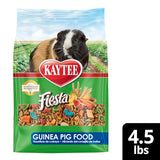 Kaytee Fiesta Guinea Pig Food, Nutritious and Fun Blend, Supports Dental Health and Digestion, 4.5 pounds