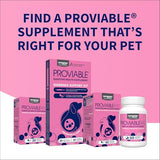 Nutramax Laboratories 30 Count Proviable Health Supplement for Cats and Dogs (PROVDC30)