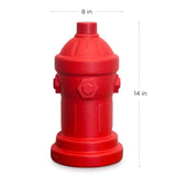 Lovewag Fire Hydrant Leg-Lifting Pee Post for Male Dogs, Red, 8x14