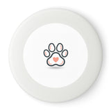 Frisbee — Cute Paw Print Dog Lover Flying Disc