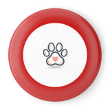 Frisbee — Cute Paw Print Dog Lover Flying Disc