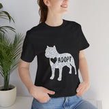 Unisex Jersey Short Sleeve Tee adopt a pet