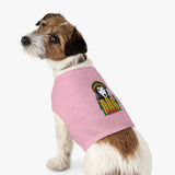 Rasta Marley Dog Tank — Reggae Graphic Pet Shirt