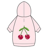 Cherry Pet Hoodie – Cute Navy Blue Dog & Cat Hoodie