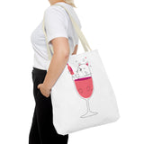 Cute Cat Cocktail Tote Bag – Perfect for Cat Lovers and Party Enthusiasts
