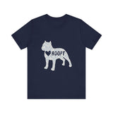 Unisex Jersey Short Sleeve Tee adopt a pet