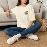 Please Adopt Rescue Dog T‑Shirt — Small Chest Logo, Animal Shelter Support