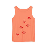 Paw Print Tank Top for Pet Lovers