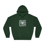 Unisex DryBlend® Hooded Sweatshirt dog lady