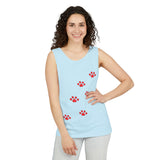Paw Print Tank Top for Pet Lovers
