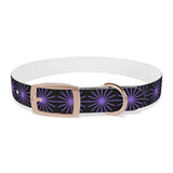 Purple Star Dog Collar — Adjustable Pet Collar with Star Pattern