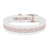 Pet Collar - Colorful Paw Prints Dog Collar