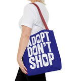 Adopt Don't Shop Tote Bag – Animal Rescue Advocacy Canvas Tote