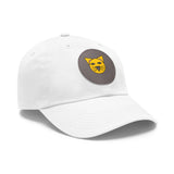 Cap for Cat Lovers with Leather Patch (Round)