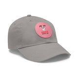 Pug Hat with Leather Patch — Cute Pug Dog Lovers Cap
