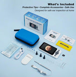 JYTONE Digital Otoscope with 4.5" HD Screen, Ear Wax Removal Tool Kit with Camera, 3.9mm Ear Scope, No App or WiFi Needed, 32GB Card, Visual Ear Cleaner for Adults, Kids & Pets, Photo and Video