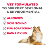 MAX Dog Allergy Relief Chews - Seasonal Allergies and Immunity Support + Ear Cleaner for Dogs (Lavender Chamomile)
