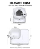 PETKIT Purobot Ultra Auto Waste Packing & Multi-Cat Toilet Behavior Ai Camera Tracking Automatic Self-Cleaning Cat Litter Box, Smart Robot with 5G WiFi App Control&Integration Safety&Odor Free