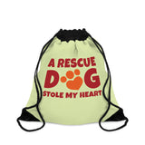 Rescue Pet Adopt Drawstring Bag — Animal Rescue Adoption Tote