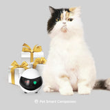 Enabot Home Security Camera EBO SE: 1080P Indoor Cam Battery-Operated, Auto-Recharge, Night Vision, Wireless Camera for Pet/Elderly/Baby, 2-Way Talk, Local Storage, APP Control