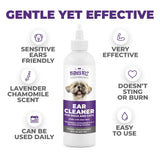 MAX Dog Allergy Relief Chews - Seasonal Allergies and Immunity Support + Ear Cleaner for Dogs (Lavender Chamomile)