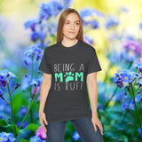 Mom Dog Lovers Tee — 'Mom' Dog Owner T-Shirt for Dog Moms