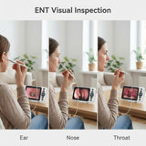JYTONE Digital Otoscope with 4.5" HD Screen, Ear Wax Removal Tool Kit with Camera, 3.9mm Ear Scope, No App or WiFi Needed, 32GB Card, Visual Ear Cleaner for Adults, Kids & Pets, Photo and Video