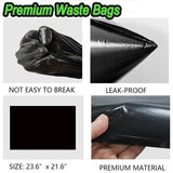 CCAATVG 20L/5Gallon Dog Poop Trash Can Outside with Waste Bags Outdoor Dog Poop Trash Can for Backyard with Lid Odorless Waterproof Foot Pedal and Removable Inner Bucket