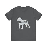 Unisex Jersey Short Sleeve Tee adopt a pet