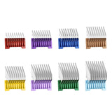 FuzzyFix Professional Animal Stainless Steel Attachment Guide Comb Set for PC611 Nova Detachable 3mm to 25mm Blade Dog Clippers, Compatible with most Pets, Dogs, Cats, Horses Clippers