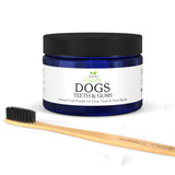 Isabella’s Clearly Teeth & Gums for Dogs | Natural Tooth Cleaning Powder | No-Rinse Dog Toothpaste Alternative with Coconut, Kelp & Cinnamon | Toothbrush Included | Vegan, Made in USA