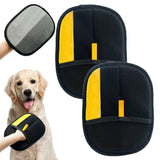 Teamoda 2Pcs Electrostatic Gloves Pet Hair Removal, 2025 Pet Hair Remover Glove, Washable Reusable Dogs Cats Hair Gloves for Furniture Bed Sheets Couch Clothes Carpet Car Seat