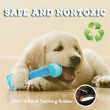 SPOFLY Puppy Chew Toys for Teething Puppies, Cooling Dog Toys Natural Teething Rubber, 2 Pack Freezable Teething Toys, Cleaning Teeth and Protects Oral Health Both Small Dogs & Medium Dog Suitable