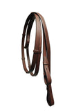 Bello-Equine Pressure Relief Comfort Ergonomic Horse Bridle Havana Brown | Ergonomic | Comfortable | Durable (Bridle + Leather Reins, Full/Horse)