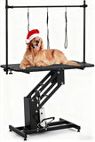 Garvee 43.3" Hydraulic Dog Grooming Table with Max 350 LBS Loading Capacity